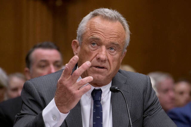 RFJ Jr. testifies before the Senate pending his confirmation. RFK Jr. is a known opponent of vaccinations, which have safely eliminated illnesses such as the measles.